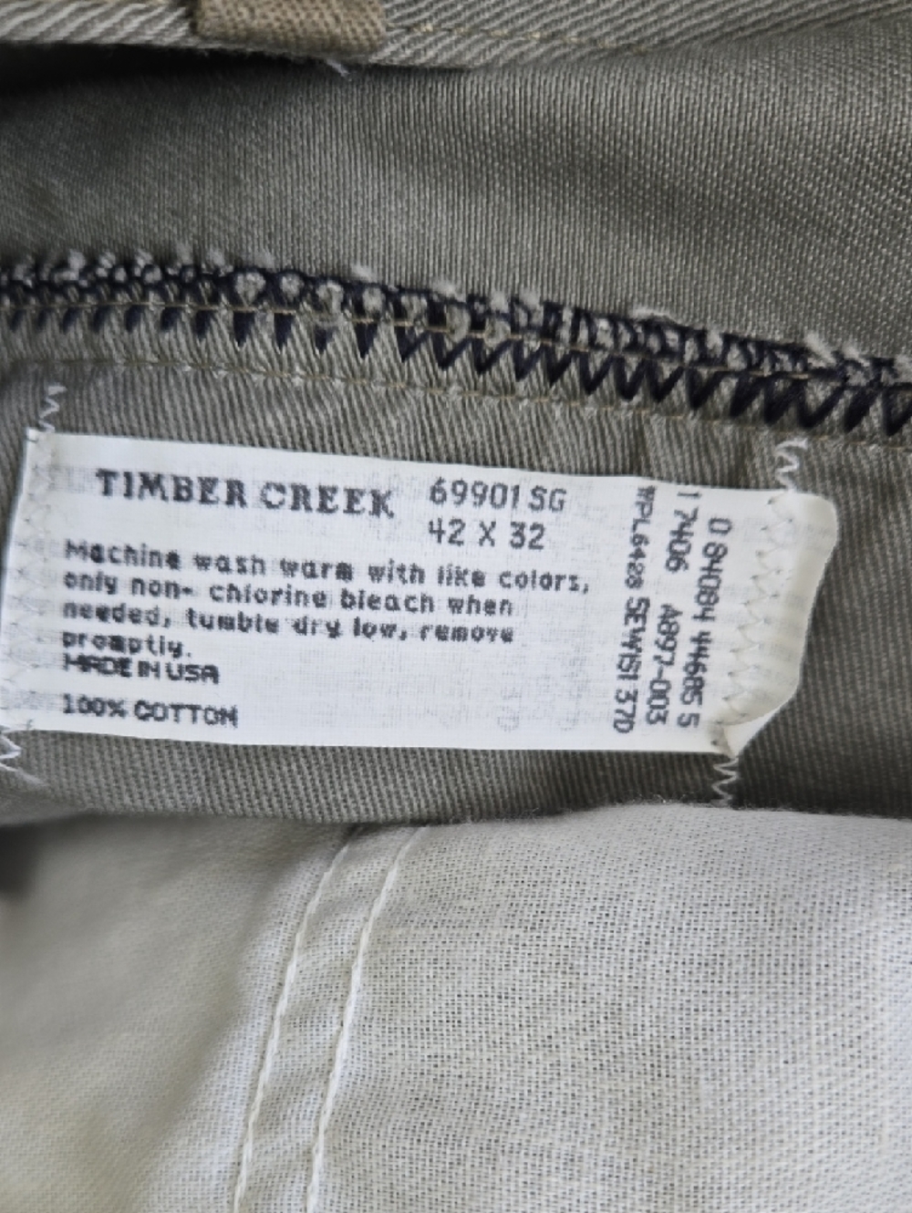 Men's Pleated Chino Pants in Light Taupe - Classic Straight - Picture 9 of 10